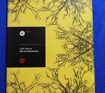 Julian Barnes – Stol od četrunovine - cover