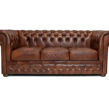 Chesterfield Trosjed First Class Leather | 3-sjedišta - cover