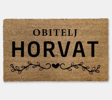 Personalizirani otirač sa prezimenom - cover