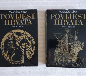 V. KLAIĆ POVIJEST HRVATA 3 ,4 - cover