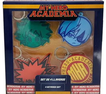 Privjesak My Hero Academia set od 4 kom - cover