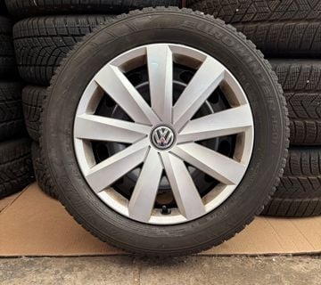 VW SET ČELIČNIH 5X112 16" GUME FALKEN 205/55R16 / 4 KOMADA - cover
