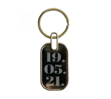 Personalizirani metalni privjesak s citatom - cover