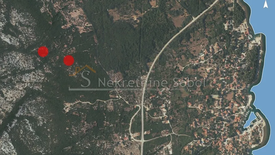 Nerezine, Otok Lošinj - Šuma, 10840 m2 Prodaja - cover