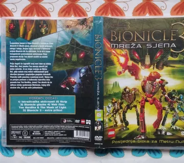 Bionicle 3 - Mreža sjena   DVD - cover