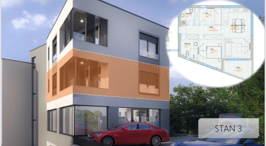 Stan: Luxsuzni stan Belafuža Zadar, 81.70 m2 (prodaja) - cover