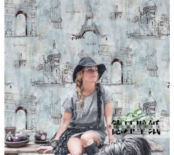 Tapete za zid 10 metara 5506293 Eiffel tower - cover