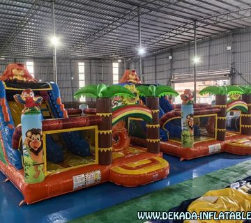 Igraonica na napuhavanje - Vulkan - Životinje - cover