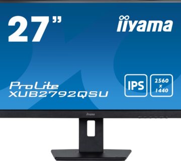 Monitor iiyama ProLite XUB2792QSU-B1 68,6 cm (27") QHD IPS LED FreeSync 75 Hz - cover