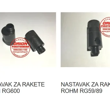 Nastavci za rakete starnih i plinskih pištolja - cover