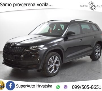 Škoda Kodiaq 2.0 TDI 4x4 DSG Sportline 200 KS, ACC+4xGR SJED+NAVI - cover