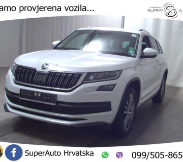 Škoda Kodiaq 2.0 TSI 4x4 L&K 190 KS, ACC+360+LED+GR SJED+KOŽA+ASIST - cover