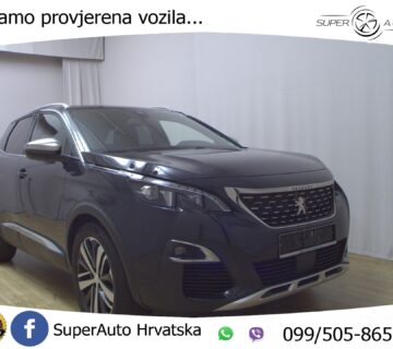 Peugeot 3008 2.0 BlueHDi Aut. GT-Line 180 KS, LED+PANO+GR SJED+KAM+MASAŽA - cover