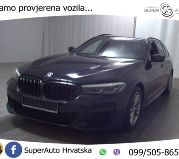 BMW 520d Touring Aut. M-Sport 190 KS, LED+KAM+GR SJED+PANO+VIRT+ASIST - cover