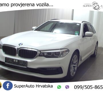 BMW 520d Touring Aut. Sport-Line 190 KS, KAM+LED+GR SJED+TEM+NAVI - cover