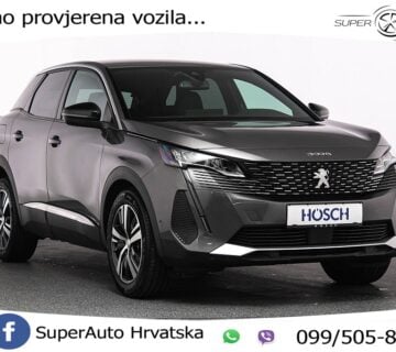 Peugeot 3008 1.5 BlueHDi Aut. Allure 131 KS, LED+KAM+GR SJED+VIRT+TEM+ASIST - cover