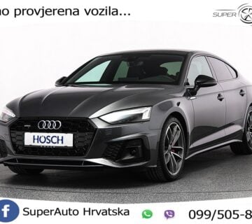 Audi A5 SB 40 TDI quattro S-tronic S-line 204 KS, KAM+LED+GR SJED+PANO+ASIST - cover