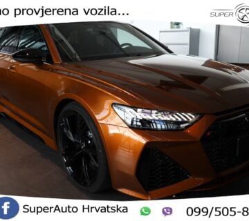 NOVO Audi RS6 Avant 4.0 TFSI V8 quattro Dynamik 600 KS, ZRAČNI+ MATRIX+22" - cover