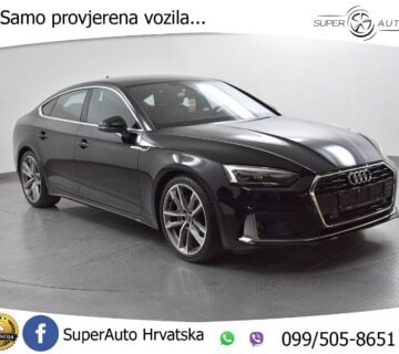 Audi A5 Sportback 40 TDI S-tronic Advanced 204 KS, LED+GR SJED+NAVI - cover