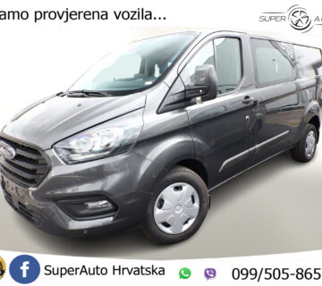 NOVO Ford Transit Custom 2.0 TDCi Aut. Trend L2 130 KS, KAM+GR SJED+TEM - cover