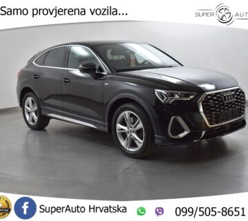 Audi Q3 Sportback 40 TFSI quattro S-tronic 2xS-line 190 KS, LED+GR SJED+VIRT - cover