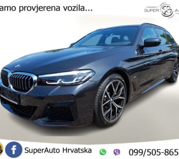 BMW 520d Touring xDrive Aut. M Sport 190 KS, PANO+KAM+GR SJED+VIRT - cover