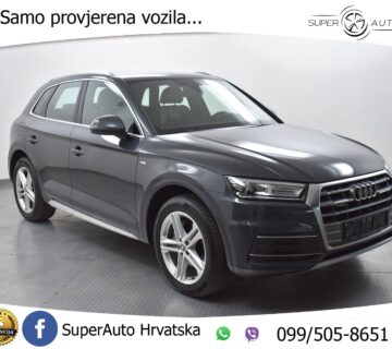 Audi Q5 40 TDI Quattro Sport Aut. S-Line 190 KS, ZRAČNI+KAM+GR SJED+TEM+19" - cover