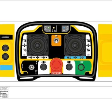 IMET - ZED / M880 RADIO KOMANDE ZA GRAĐEVINSKE DIZALICE NOVO! - cover