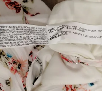 Duga cvijetna haljina Bershka - Zagreb