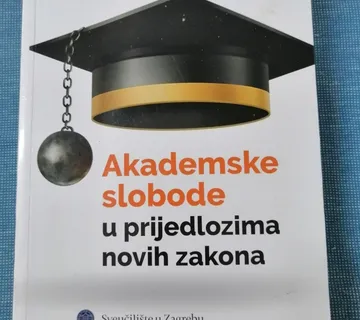 Ivan Obadić – Akademske slobode u prijedlozima novih zakona - Zagreb