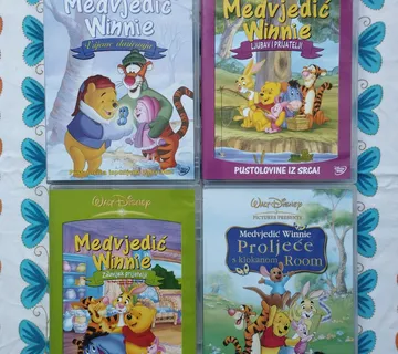 Disney - Medvjedić Winnie - DVD lot - Samobor