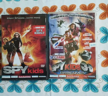 Spy Kids 1,2,3D DVD Lot - Samobor
