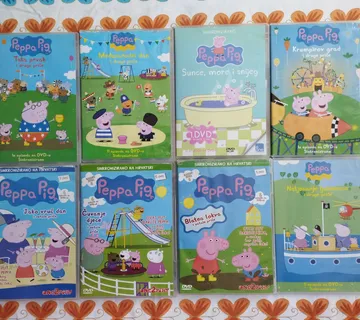 Peppa Pig DVD - više naslova - Samobor