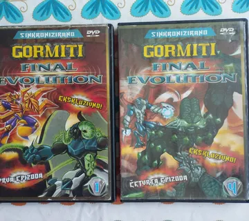 Gormiti - Final Evolution DVD 1, 4 - Samobor