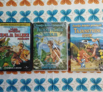 Zemlja daleke prošlosti - DVD 1, 3, 5 NOVO - Samobor