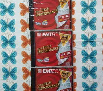 EMTEC CD-R 700mb, 80min, 52x NOVO 3 kom lot - Samobor