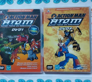 Action Man Atom DVD 1, 3 - Samobor