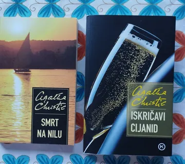 Agatha Christie - Iskričavi cijanid, Smrt na Nilu - Samobor