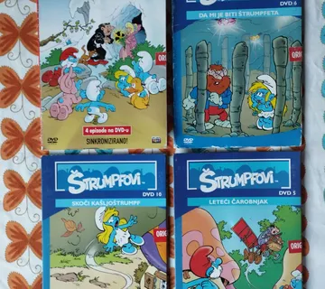 Štrumpfovi DVD lot - Samobor