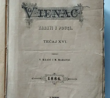 Klaić, Maravić - Vienac 1884. - Samobor