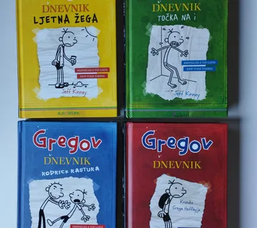 Jeff Kinney - Gregov dnevnik - više naslova - Samobor