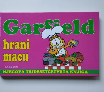 Jim Davis - Garfield hrani macu (34) - Samobor