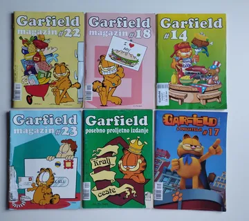 Garfield - lot stripova - Samobor