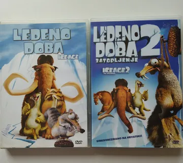 Ice Age / Ledeno doba 1,2 DVD lot - Samobor
