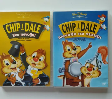 Disney - Chip i Dale Evo nevolja! Nevolje na stablu DVD lot - Samobor