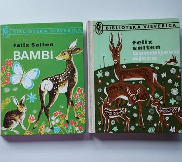 Felix Salten - Bambi / Bambijeva djeca LOT - Samobor