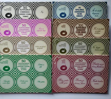 Najpopularnije starogradske pjesme, romanse i šlageri LOT od 8 albuma - Samobor