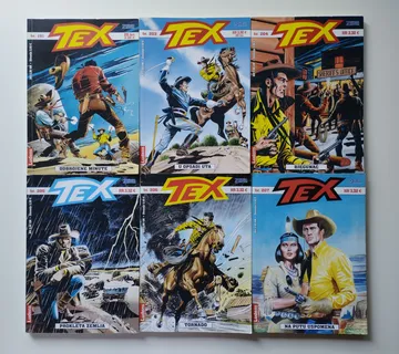 Tex Willer 191,203,204,205,206.207 LOT - Samobor