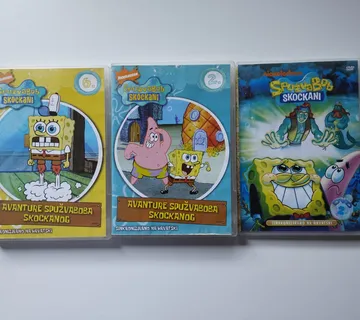 Spužva Bob Skockani - DVD više naslova - Samobor