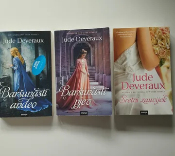 Jude Deveraux - Baršunasti pjev, Sretni zauvijek, Baršunasti anđeo - Samobor
